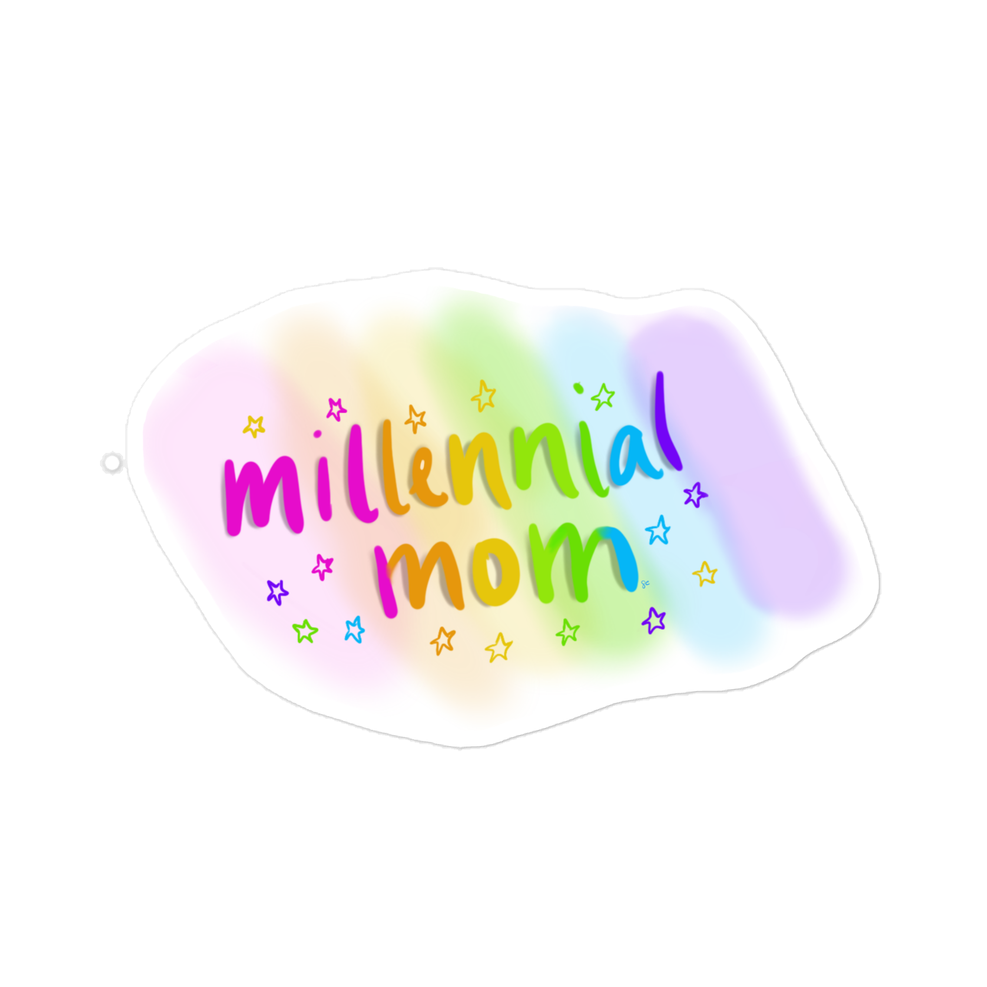 Millennial Mom Sticker