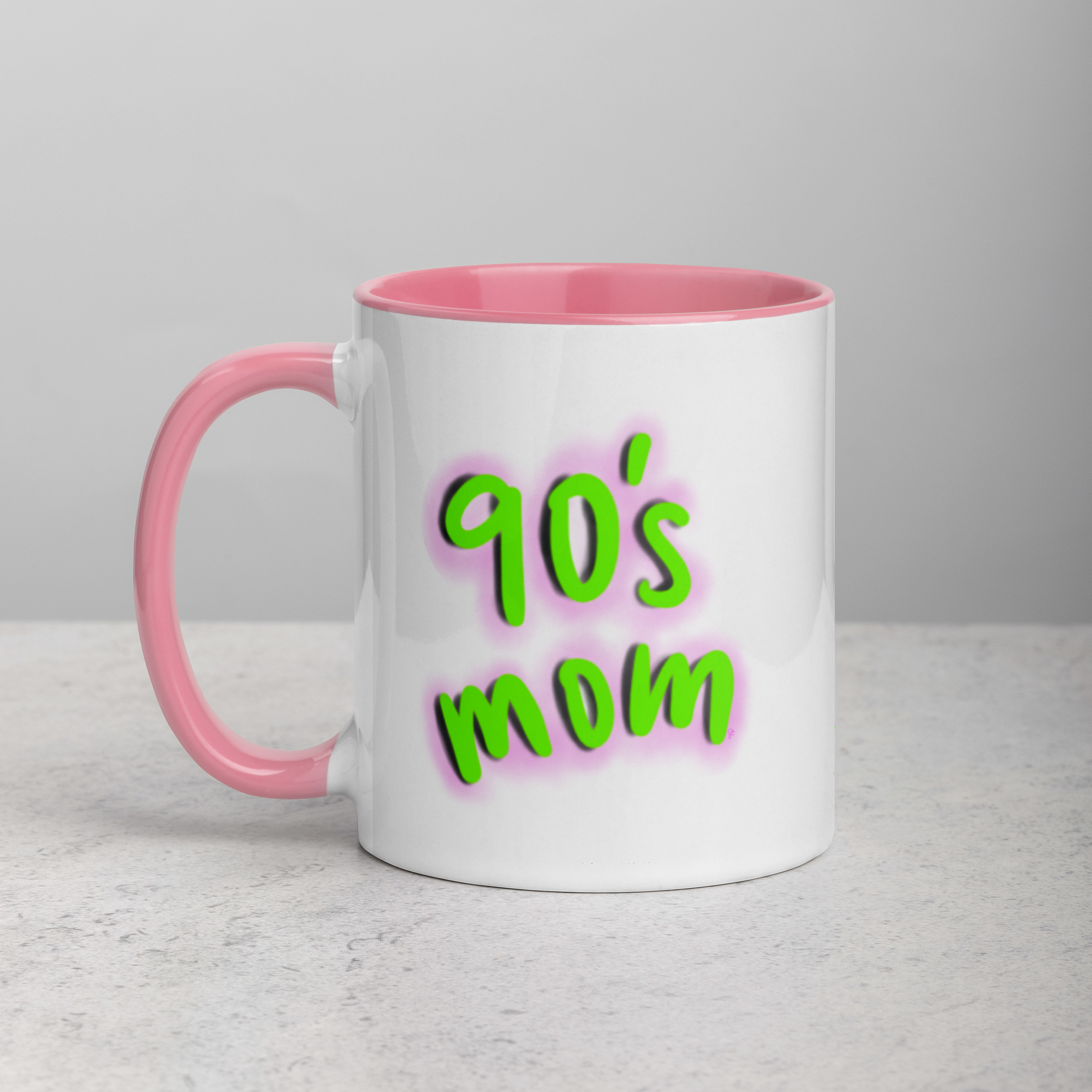 90s Mom Mug Green